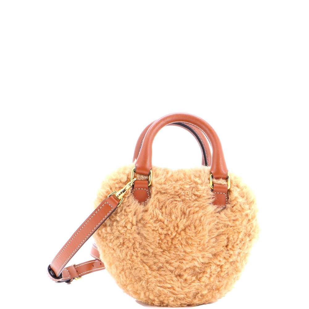Celine Heart Bag Shearling With Leather #203413C12B